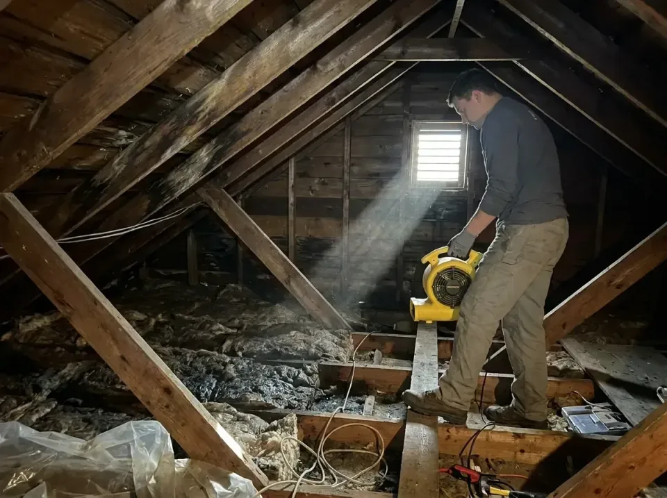attic-water-damage-drying-proc-007 — frequently asked questions, Emergency Water Extraction & 24/7 Flood Response in Palmer,…